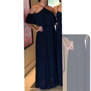 Navy crisp Show Me Your Mumu dress